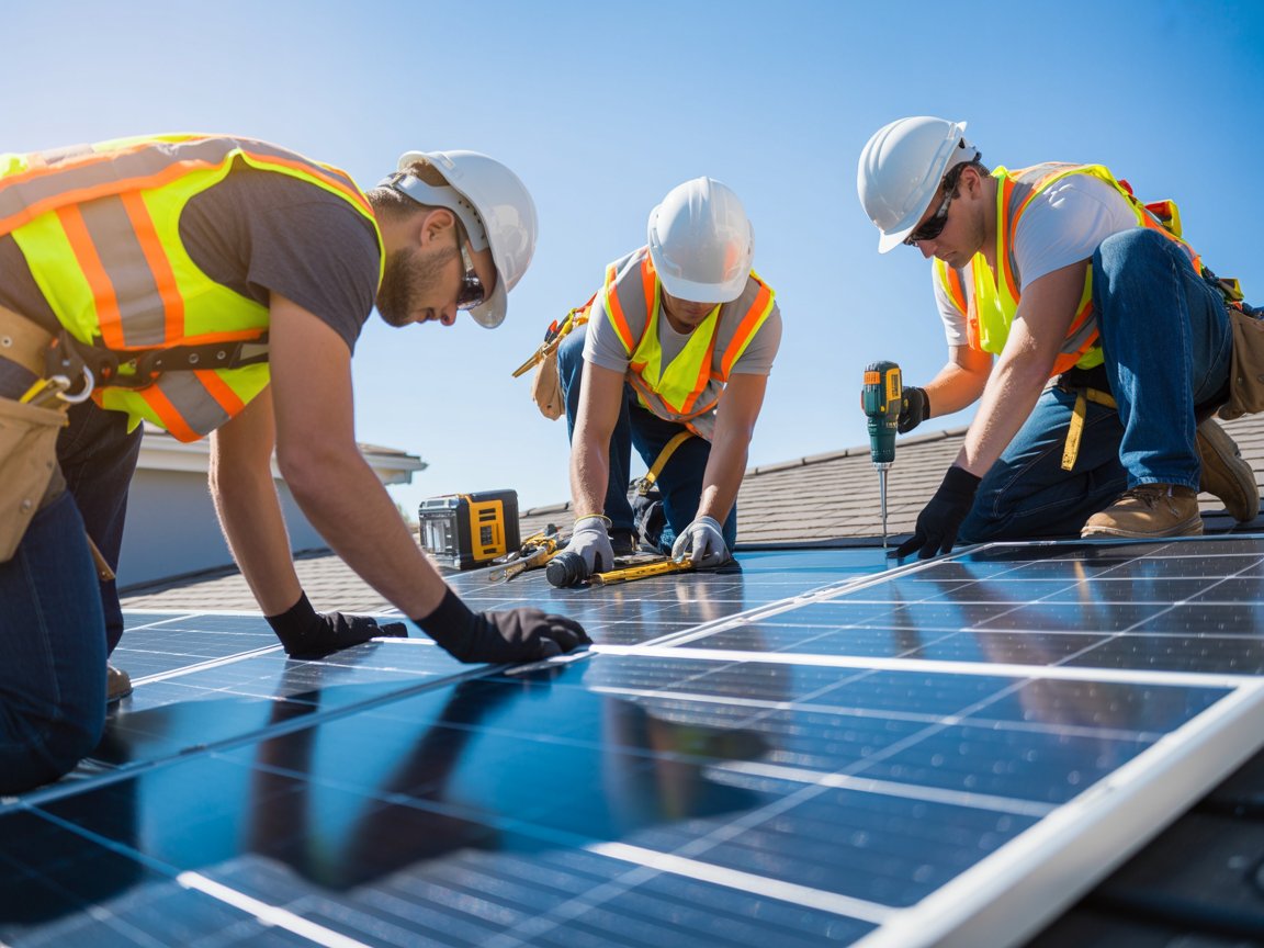 Professional Solar Installation